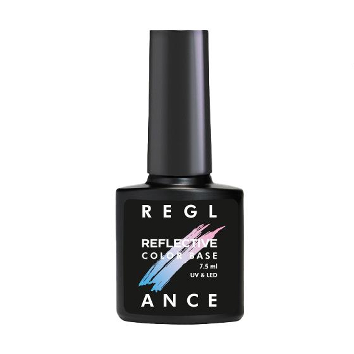 Уцінка! Світловідбивальна база для гель-лаку Reglance Reflective Color Base, 100 Freezing, 7.5 мл